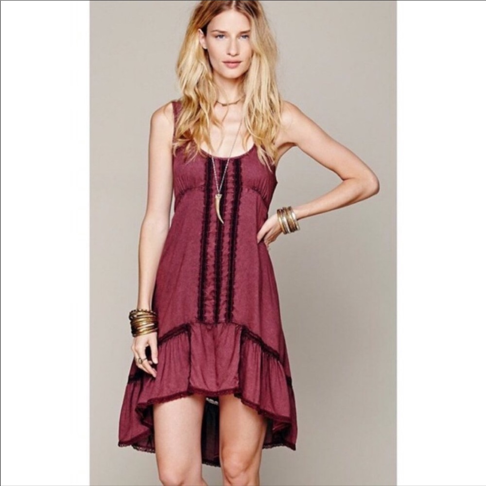 Beautiful Free People Intimately Orange Dress